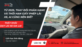 Từ 2025, thay đổi phân hạng và thời hạn giấy phép lái xe, ai cũng nên biết